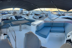 Princess-f50-flybridge-yacht-korocharter-punat-croatia-flybridge-3